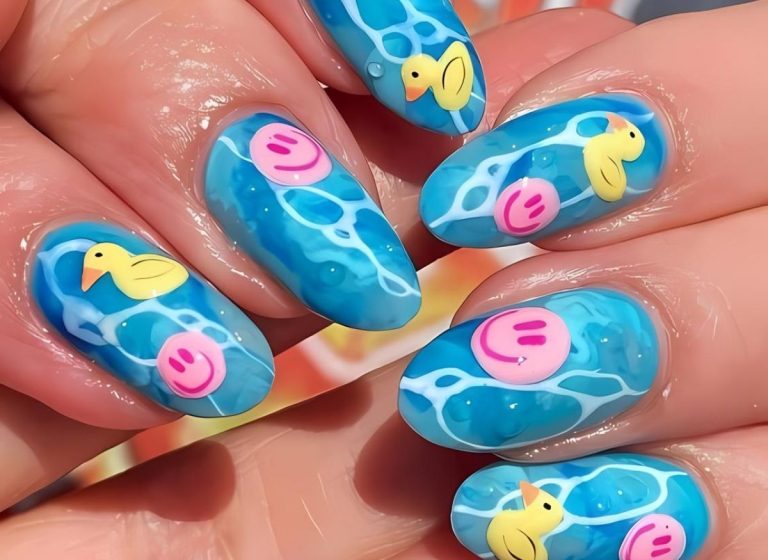 Blue-Summer-Nails