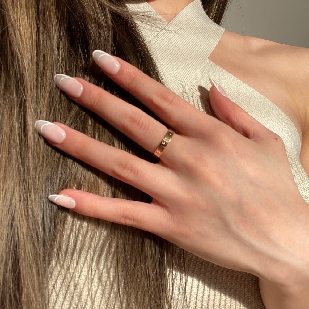 Double French Tips 2