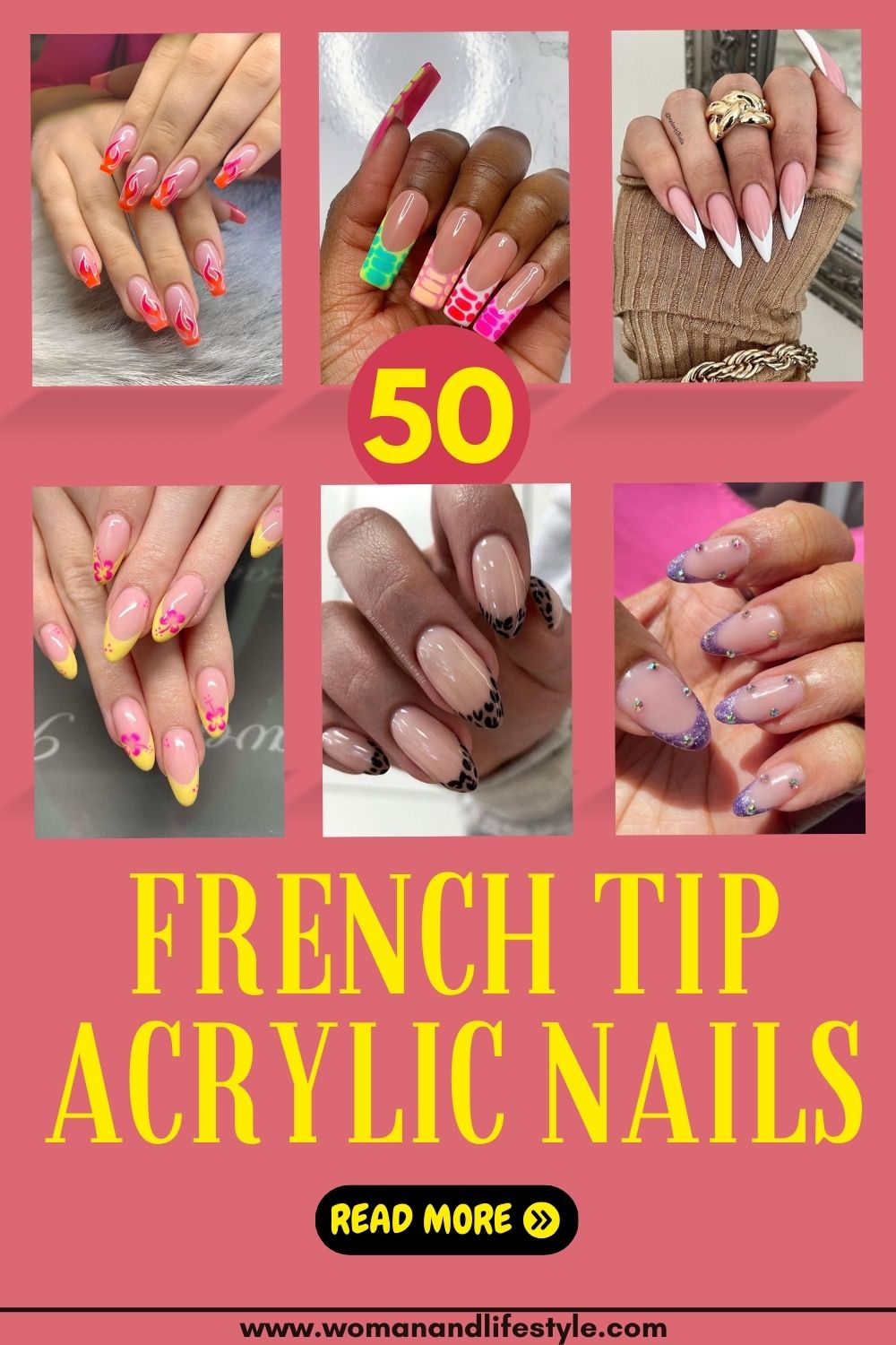 French-Tip-Acrylic-Nails-Pin