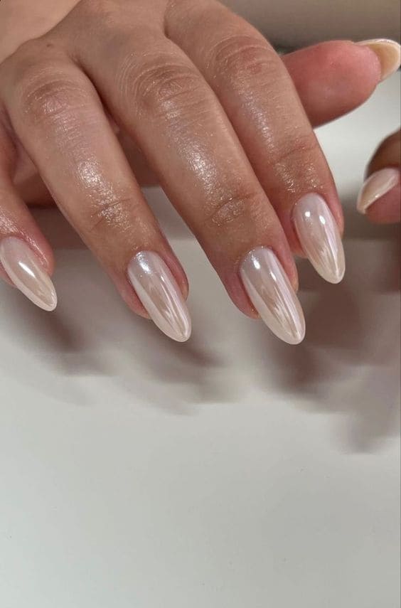 Glazed Neutral Nails 2