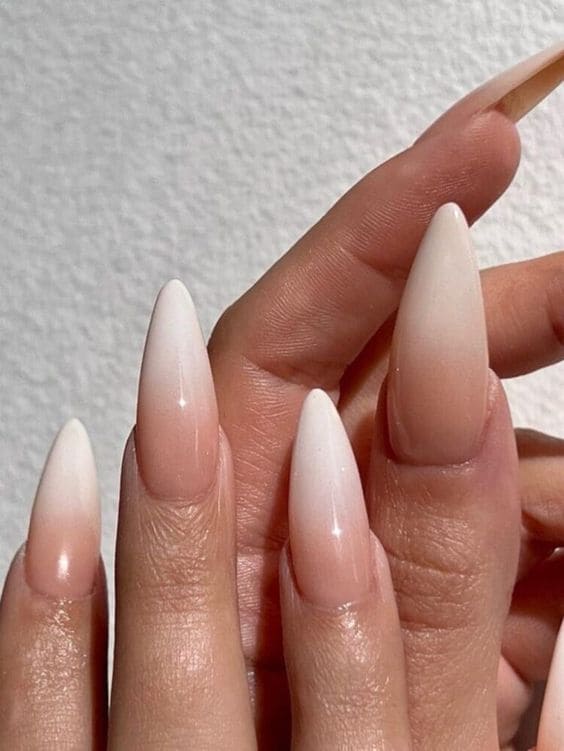 Ombre Nude Summer Nails 2