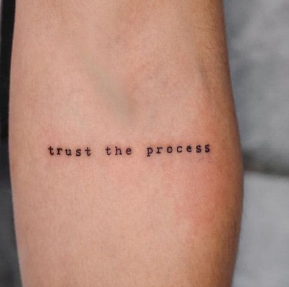 Short Inspirational Quote Tattoo Ideas 2