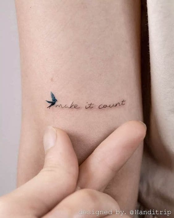 Strength Quote Tattoos 3