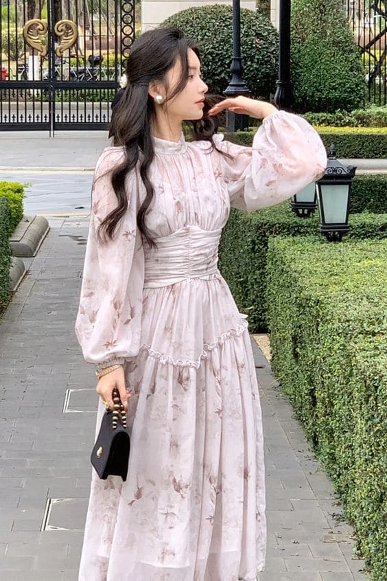 Summer Wedding Guest Dresses With Sleeves 1