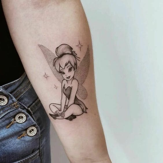 Tinker Bell Tattoos 1