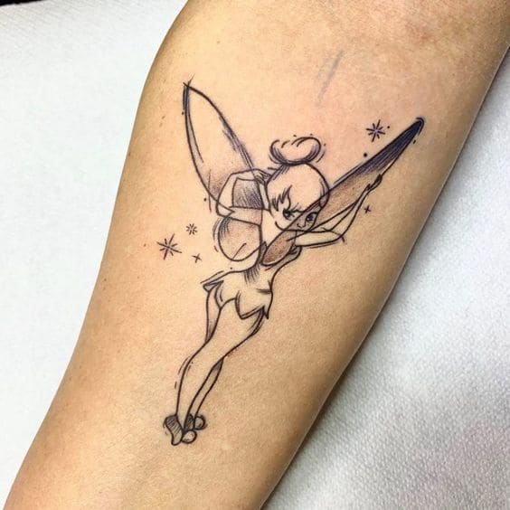 Tinker Bell Tattoos 2