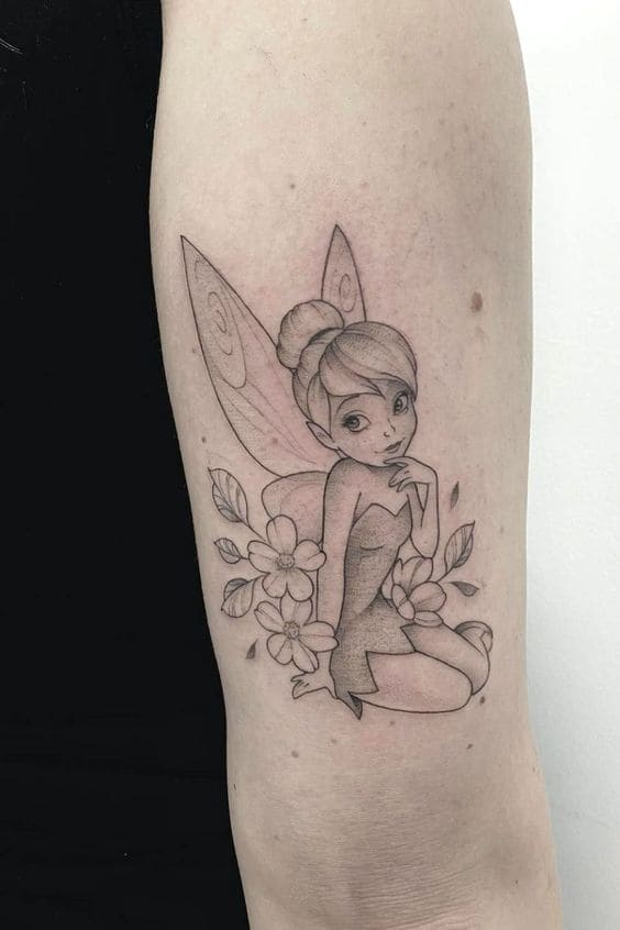 Tinker Bell Tattoos 3