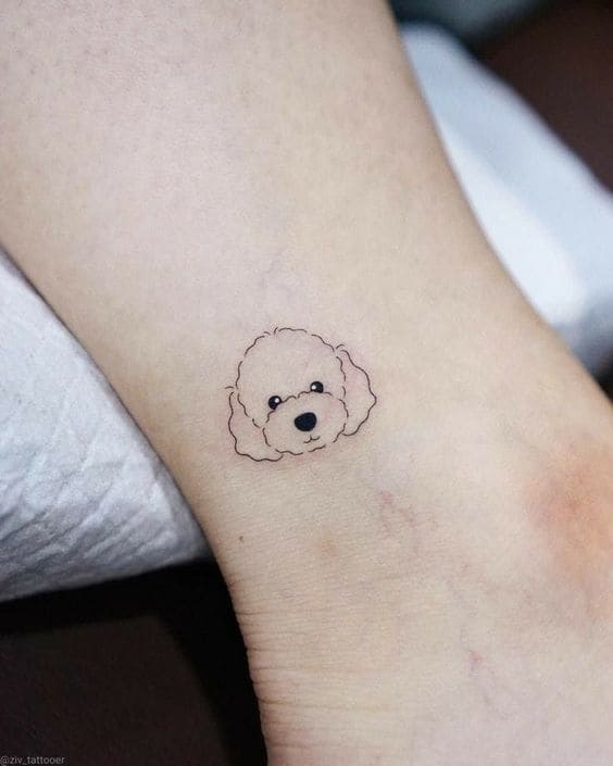 Tiny Minimalist Cute Animal Tattoo Designs 9