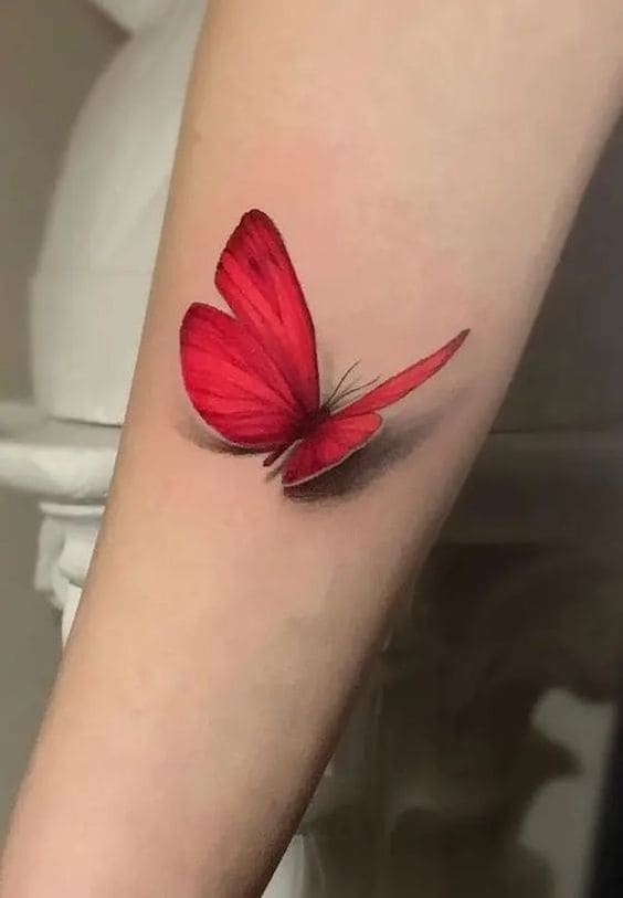 3D Butterfly Tattoo Designs 3