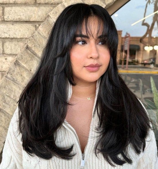 90s Layered Haircut With Bangs 6