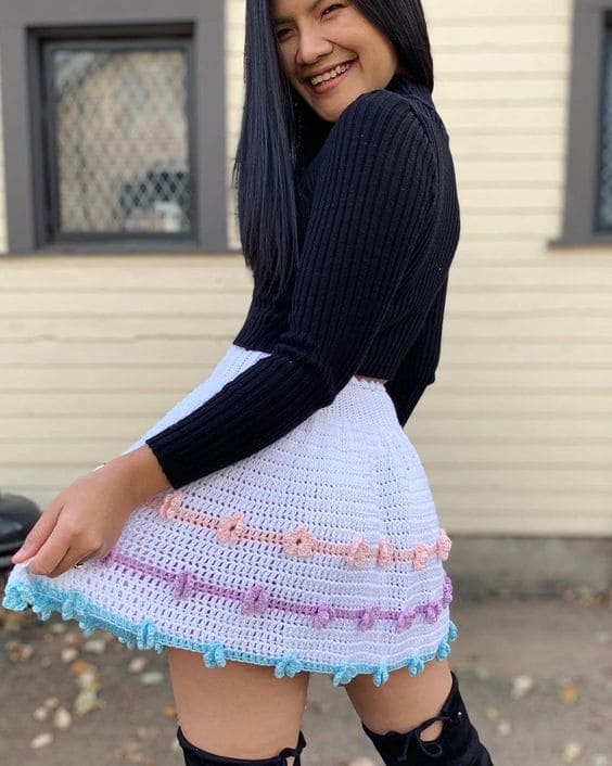 Adorable Crochet Skirts 8