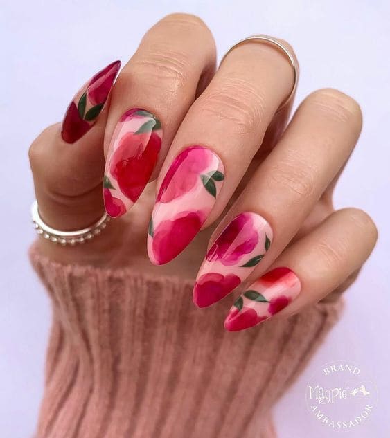 Artistic Flower Nails 2