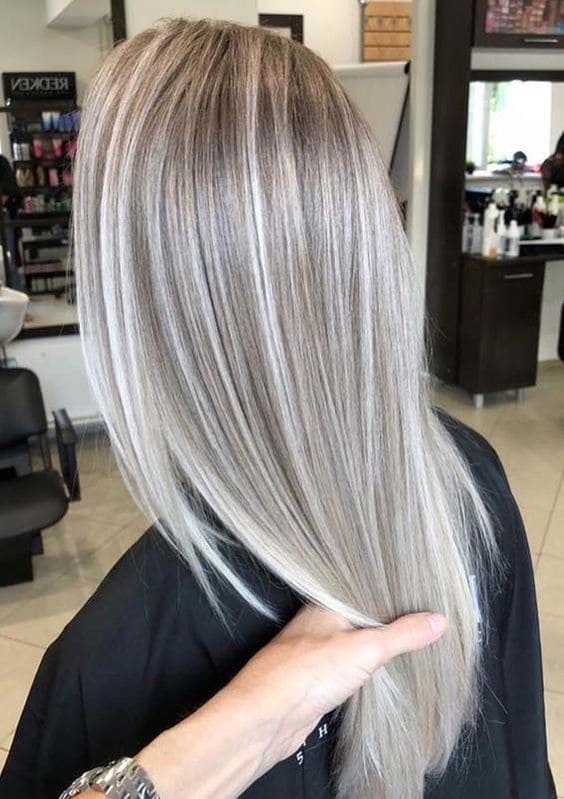 Ash Blonde with Silver Lowlights 5