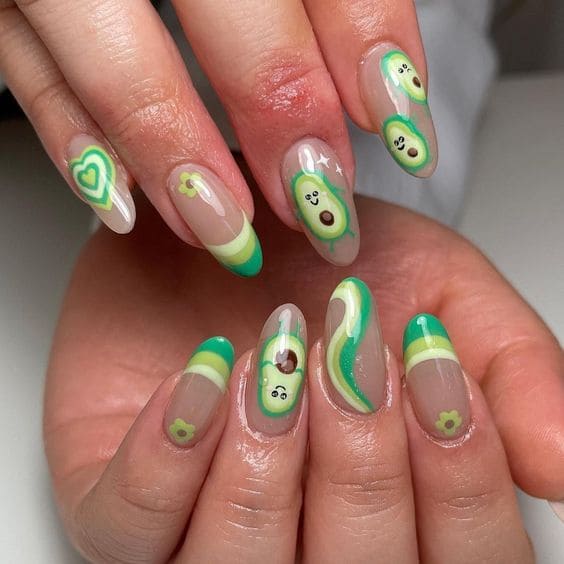 Avocado Nails 2