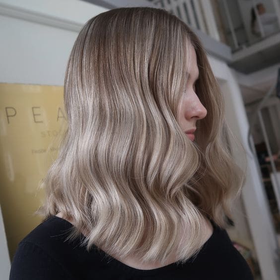 Beige Blonde with Soft Brown Lowlights 1