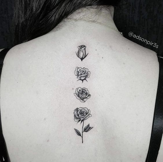 Blooming Rose Tats 6