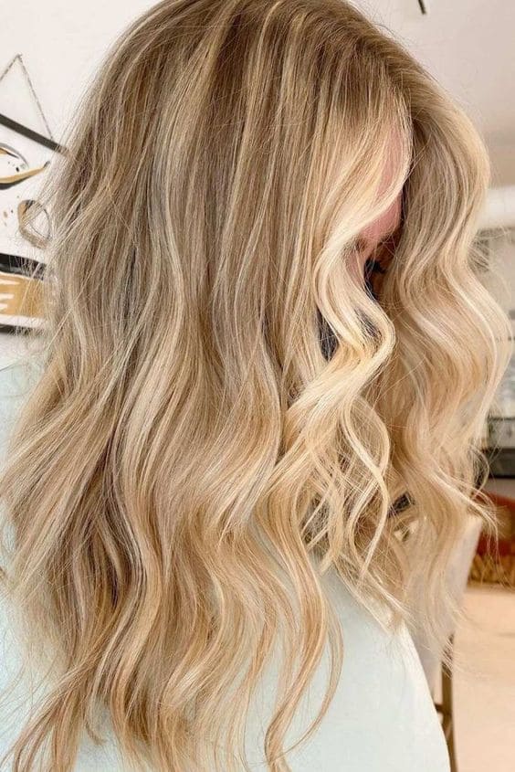 Butter Blonde with Toffee Lowlights 3