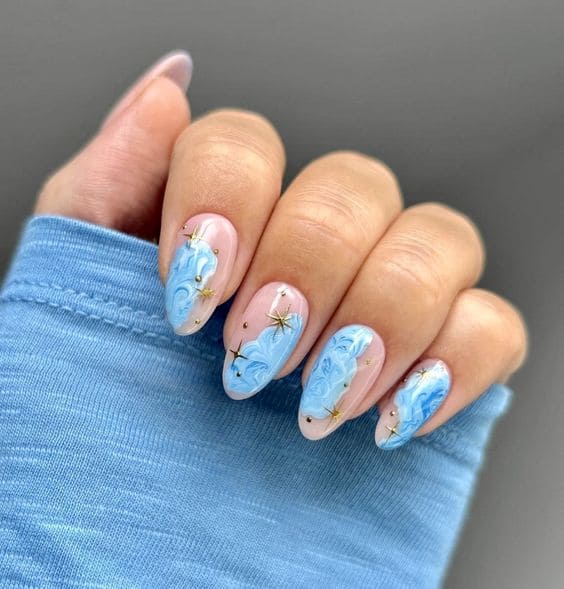 Cinderella Disney Princess Nails 2