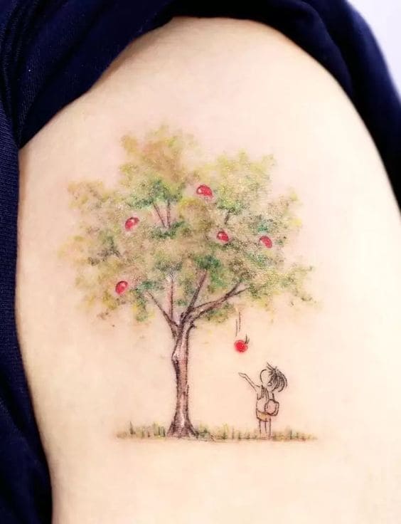 Colorful Tree Tats 2