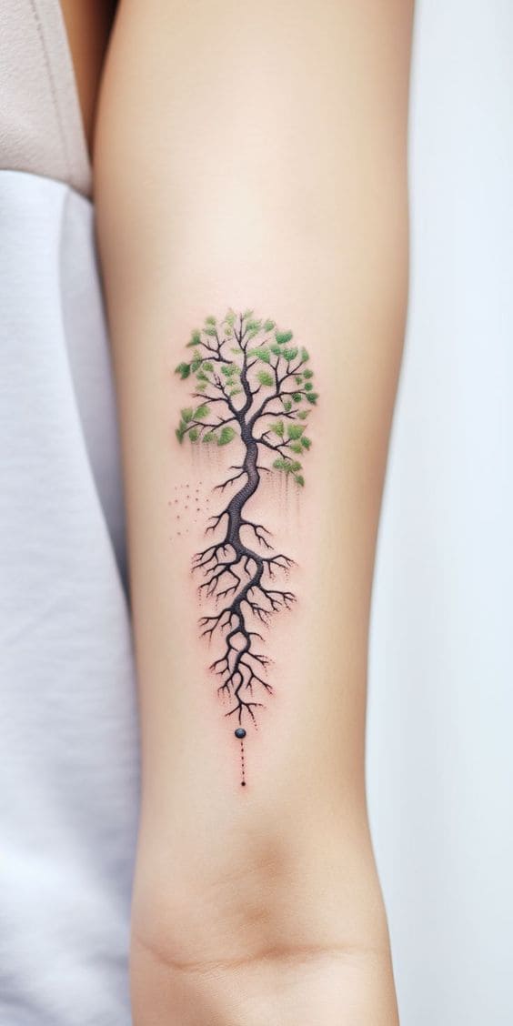 Colorful Tree Tats 3