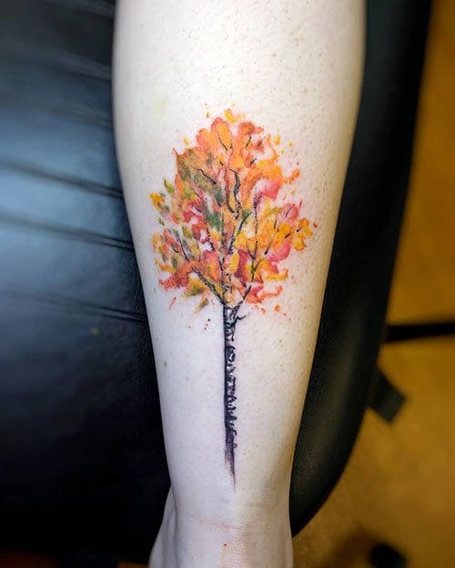 Colorful Tree Tats 4