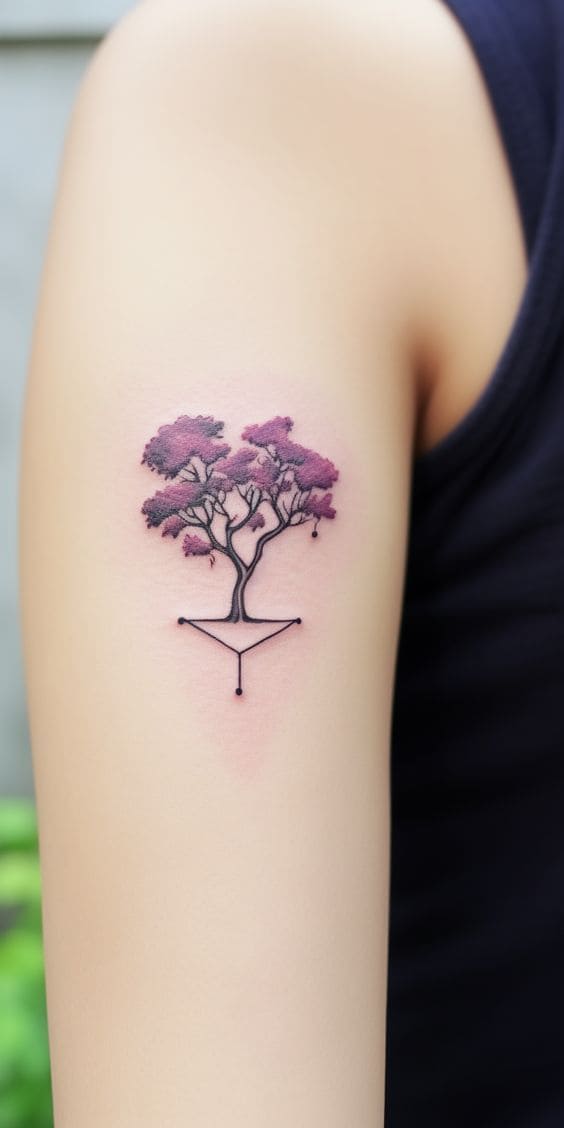 Colorful Tree Tats 6