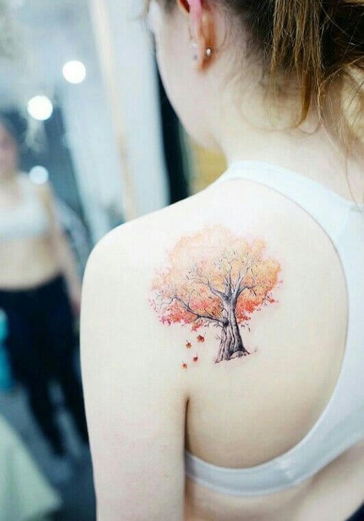 Colorful Tree Tats 7