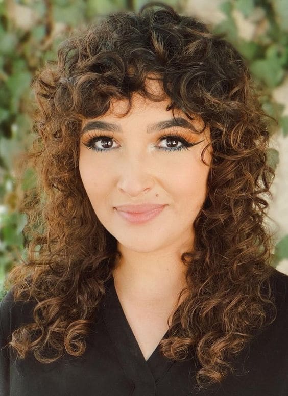Curly Layered Hair 2