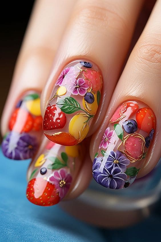 Flower And Fruit Mani 3