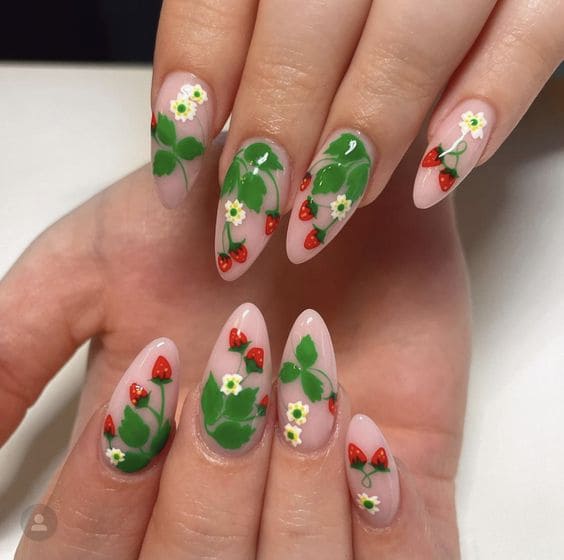 Flower And Fruit Mani 5