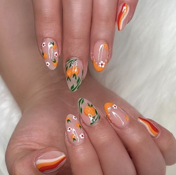 Flower And Fruit Mani 6