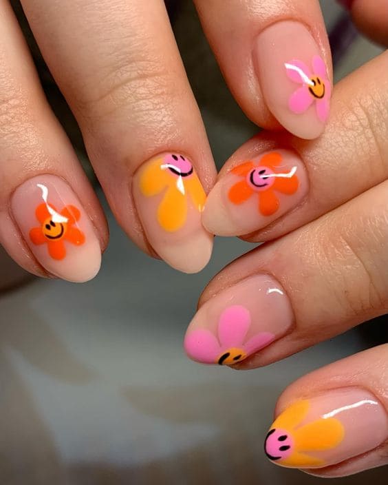 Fun Clear Nail Designs 1