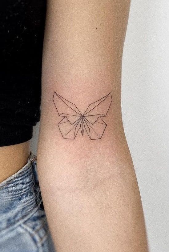 Geometric Butterfly Inks 1
