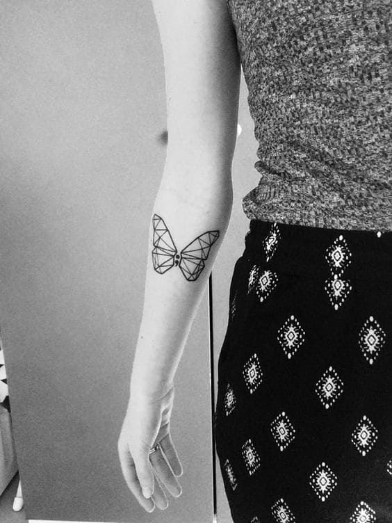 Geometric Butterfly Inks 3