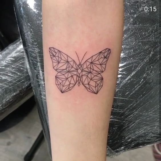 Geometric Butterfly Inks 5
