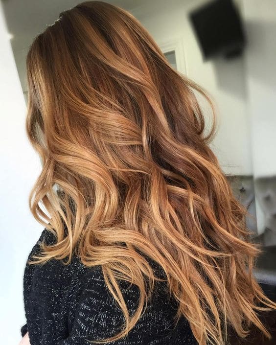 Honey Blonde with Caramel Lowlights 3