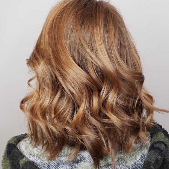 Honey Blonde with Caramel Lowlights 4