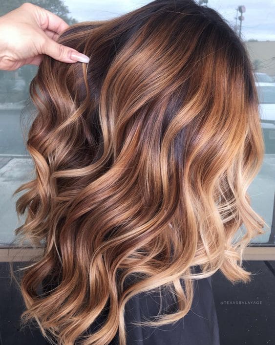 Honey Blonde with Caramel Lowlights 6