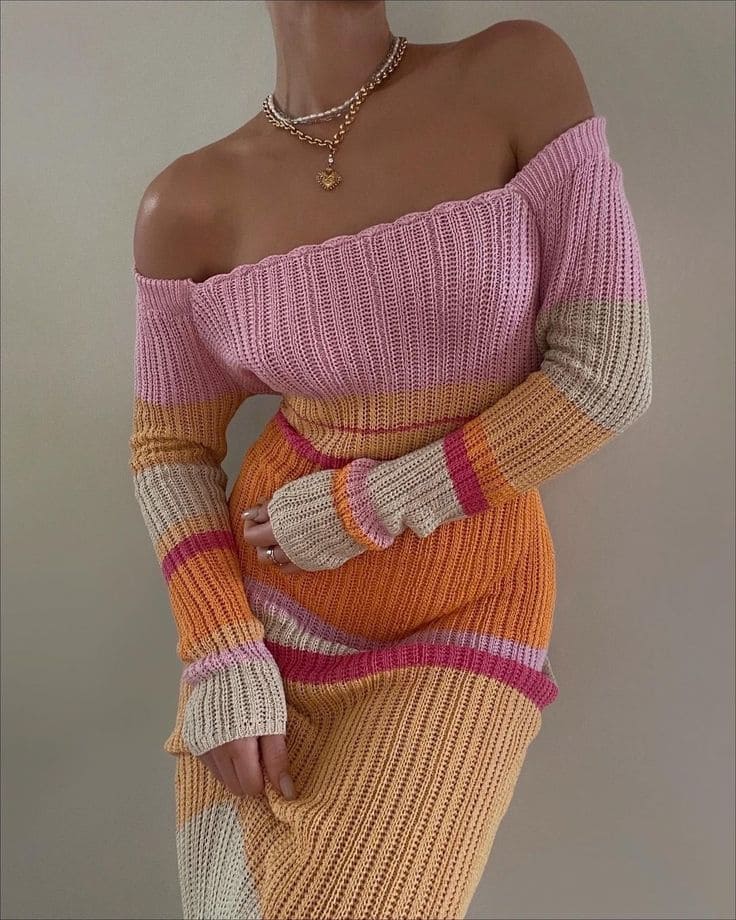 Knit Dress 6