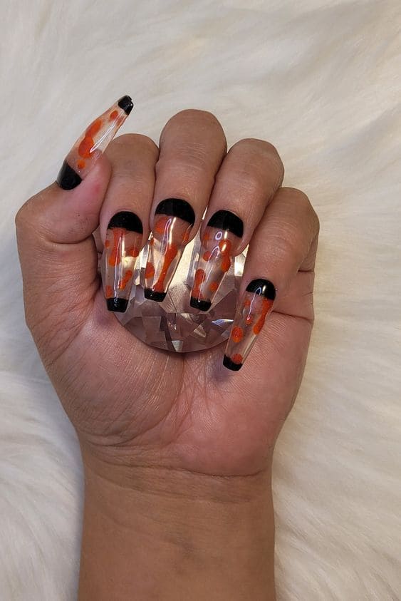 Lava Lamp Nails 3