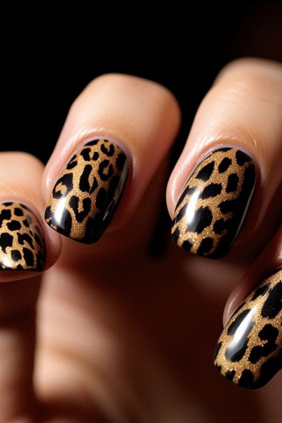 Leopard Manicure 2