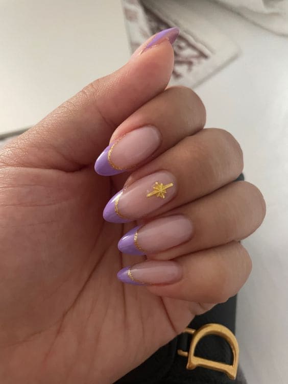 Manicure Inspired By Rapunzel 3