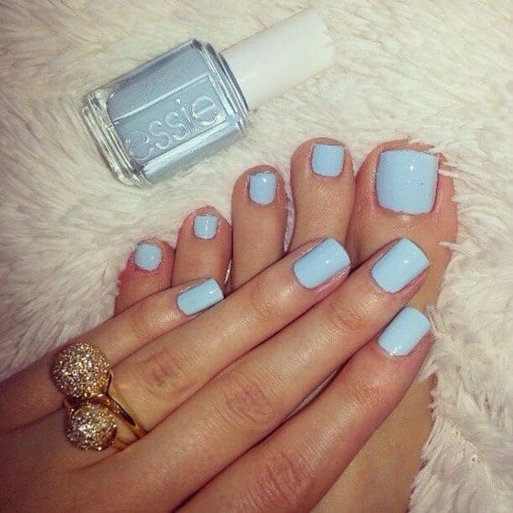 Matching Manicure And Pedicure 5