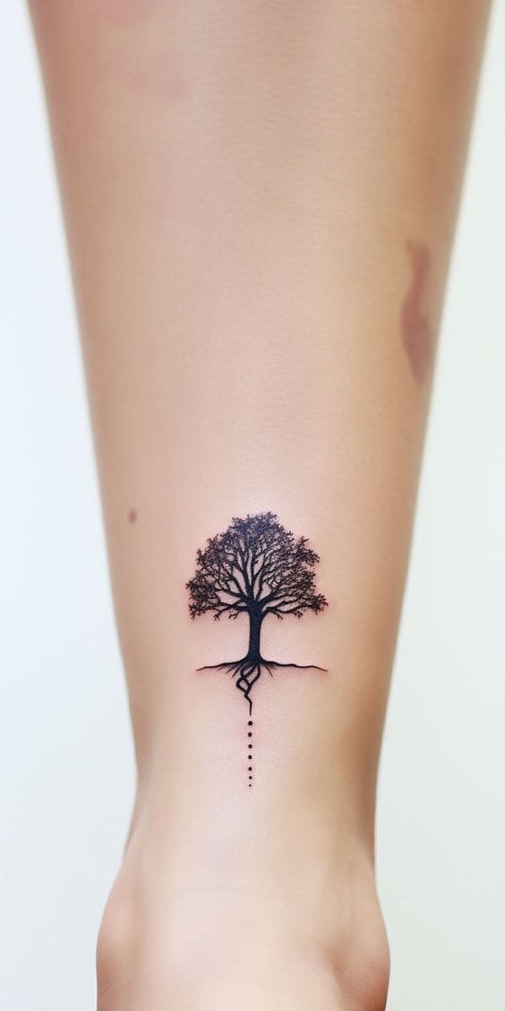 Oak Tree Tattoo Ideas 3