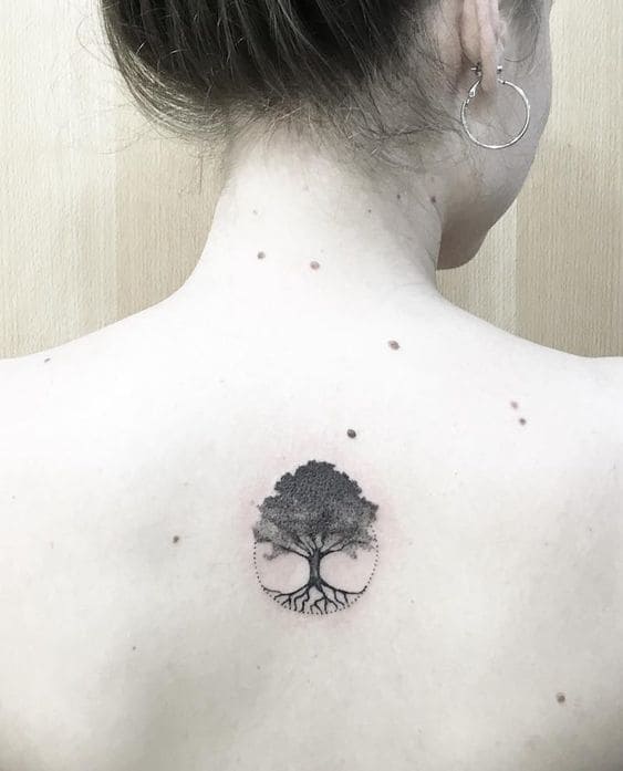 Oak Tree Tattoo Ideas 5