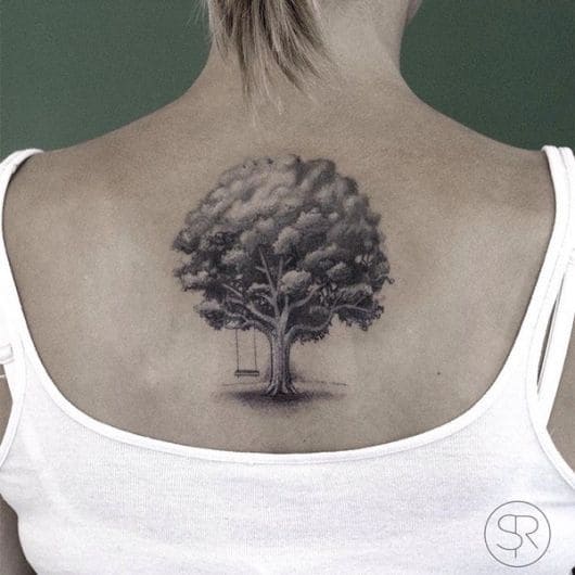 Oak Tree Tattoo Ideas 8