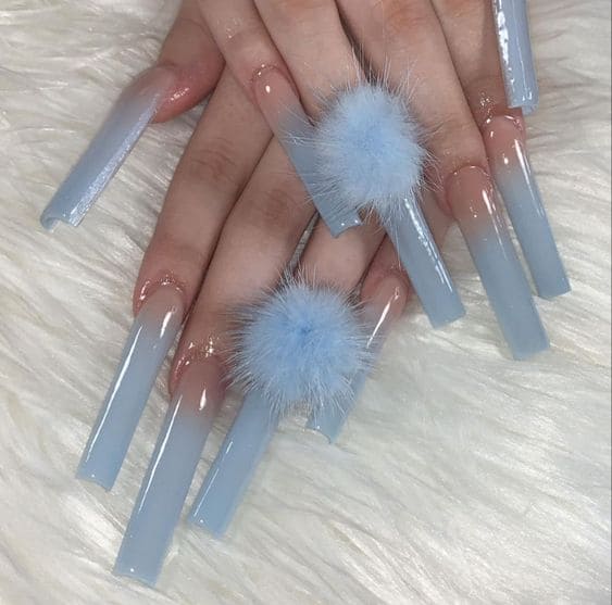 Pom Pom Nails 6