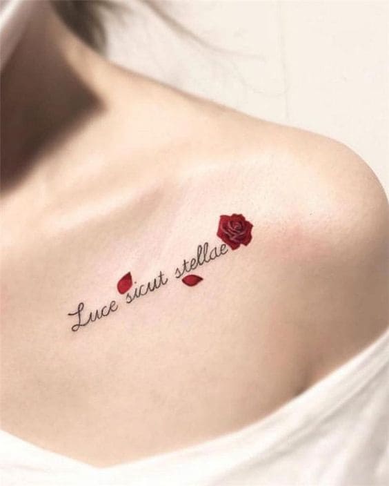 Rose Quote Tattoos 5