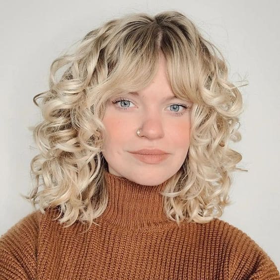 Shoulder Length Curls 7