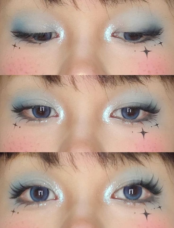 The Blue Eye Makeup 3